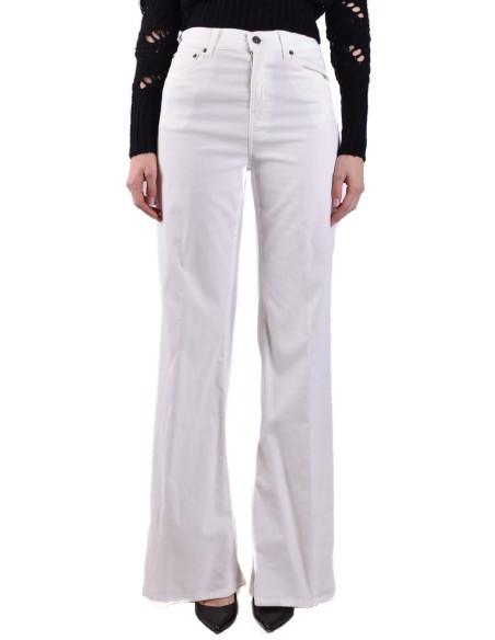 Jeans blanc Dondup femme