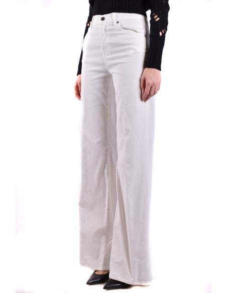 Jeans blanc Dondup femme