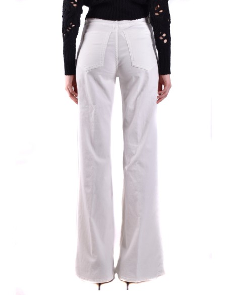 Jeans blanc Dondup femme
