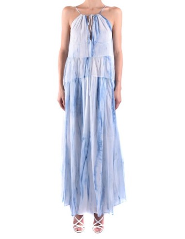 Robe blanche imprimée Dondup femme