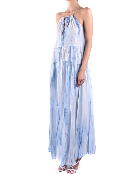 Robe blanche imprimée Dondup femme