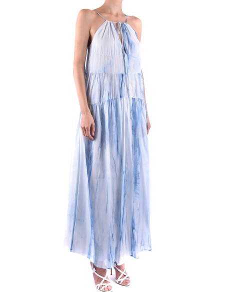 Robe blanche imprimée Dondup femme