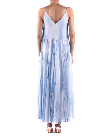 Robe blanche imprimée Dondup femme