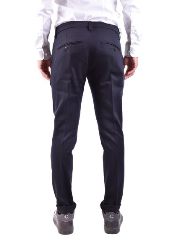 Pantalon laine raffinée bleu | Dondup