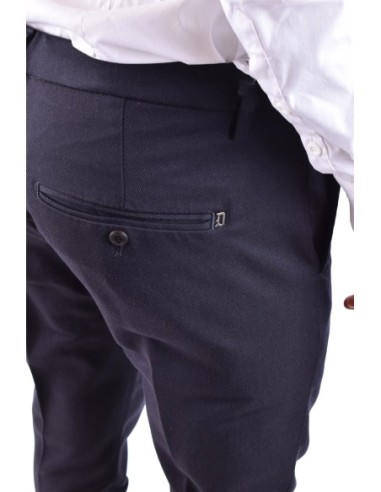 Pantalon laine raffinée bleu | Dondup