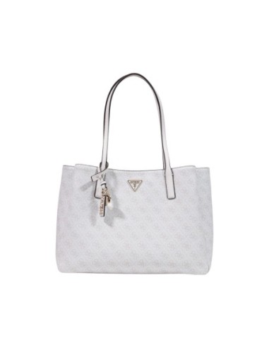 Grand sac femme blanc Guess