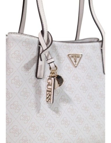Grand sac femme blanc Guess
