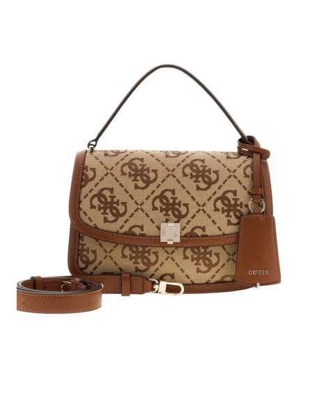 Sac Guess femme blanc Audrey Logo