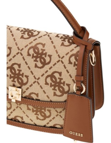 Sac Guess femme blanc Audrey Logo