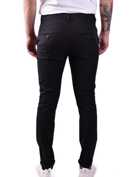 Pantalon noir coton Dondup homme