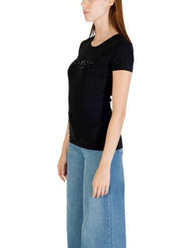 T-Shirt Guess Femme Noir | ChoixMode