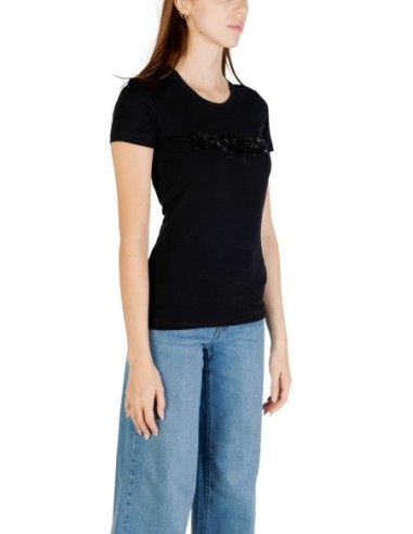 T-Shirt Guess Femme Noir | ChoixMode