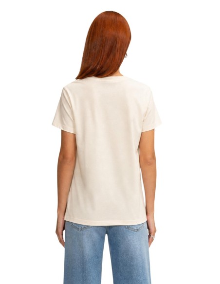 T-shirt beige femme Guess