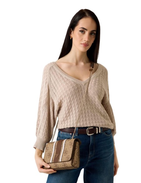 Sac Guess femme blanc Elsie