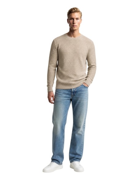 Pull Guess homme beige