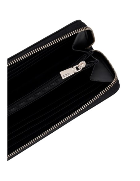 Portefeuille Guess noir capacité généreuse