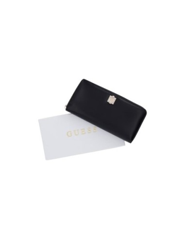 Portefeuille Guess noir capacité généreuse