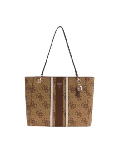 Sac femme blanc imprimé Guess
