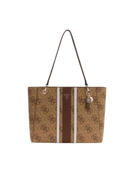 Sac femme blanc imprimé Guess