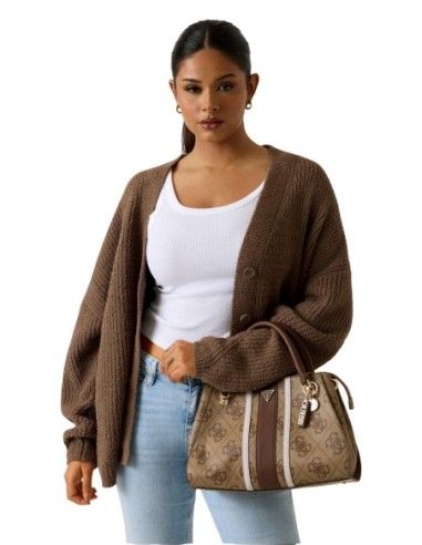 Sac Guess femme blanc Elsie Shoulder Bag