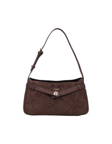 Sac marron imprimé compact et élégant | Guess