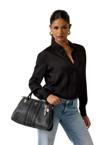 Sac gris imprimé spacieux et moderne | Guess
