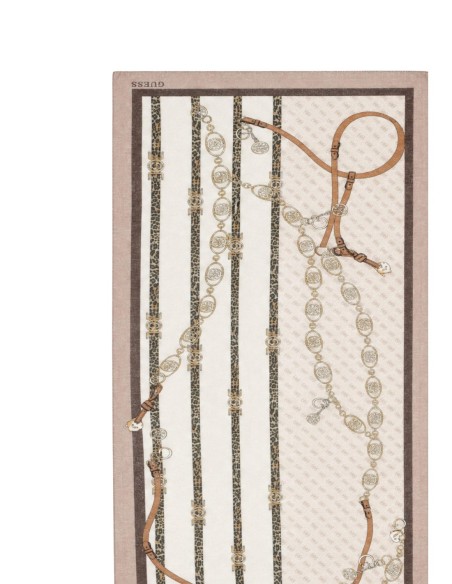 Écharpe Guess femme dorée