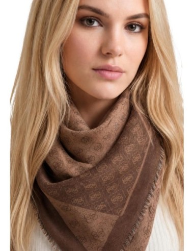 Écharpe Guess femme marron