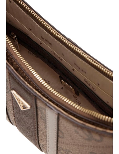 Sac Guess beige imprimé femme