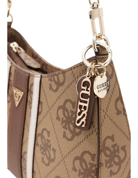 Sac Guess beige imprimé femme
