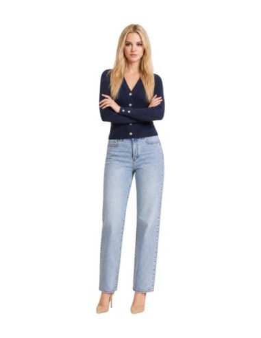 Gilet Guess femme bleu