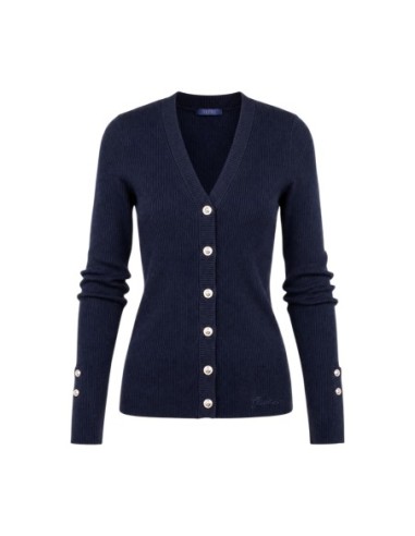 Gilet Guess femme bleu