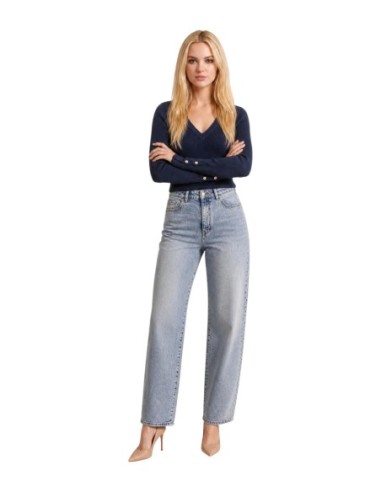 Pull Guess femme bleu