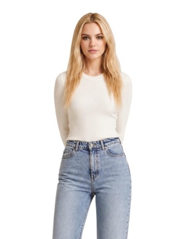 Pull Guess Femme Blanc Ellie | ChoixMode