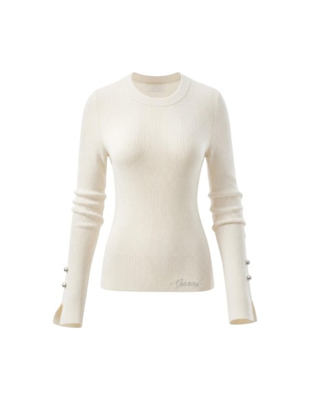 Pull Guess Femme Blanc Ellie | ChoixMode
