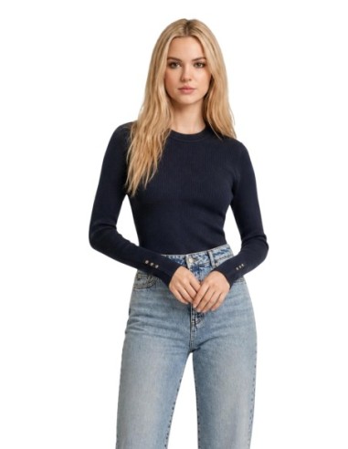 Pull Guess Femme Bleu Ellie | ChoixMode