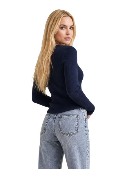 Pull Guess Femme Bleu Ellie | ChoixMode