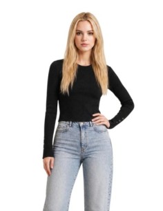 Pull Guess Femme Noir Ellie | ChoixMode