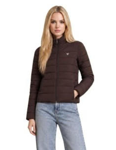 Veste marron col montant | Guess