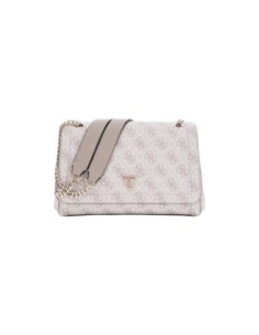 Sac blanc bandoulière rabat | Guess