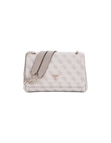 Sac blanc bandoulière rabat | Guess