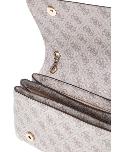 Sac blanc bandoulière rabat | Guess