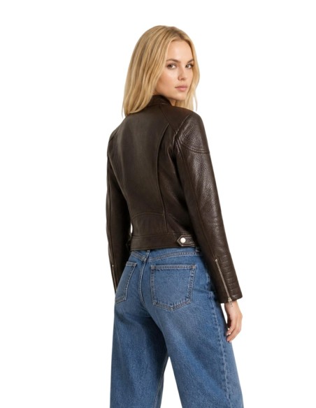 Veste marron effet cuir | Guess