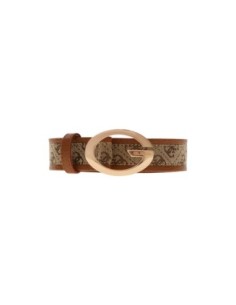 Ceinture femme beige Guess