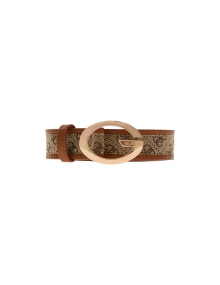 Ceinture femme beige Guess