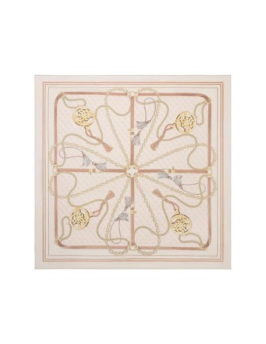 Écharpe femme Guess blanche 90x90