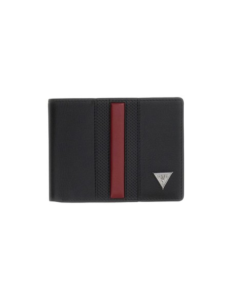 Portefeuille homme noir Guess