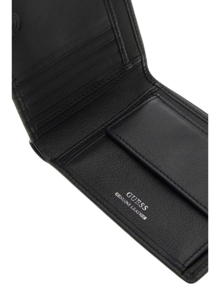 Portefeuille homme noir Guess