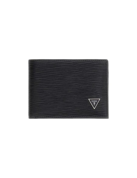 Portefeuille homme noir Guess