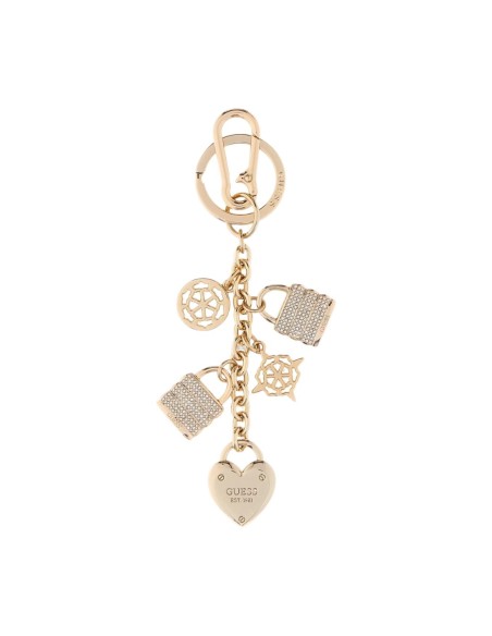 Porte-clés Guess doré femme